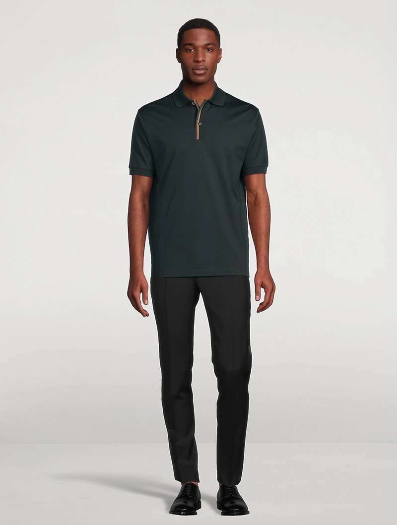Signature Stripe Polo Shirt