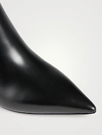 VLogo Lockette Leather Ankle Boots