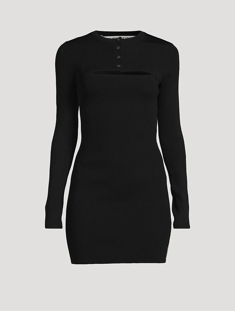 Cropped Cardigan Twinset Dress