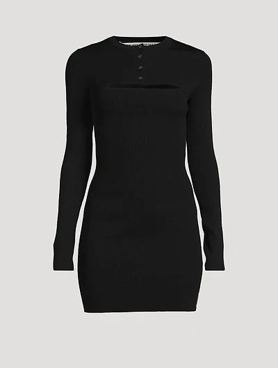 Cropped Cardigan Twinset Dress