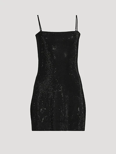 Beaded Mini Dress