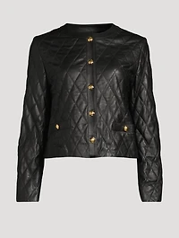 Amy Quilted Leather Jacket