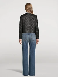 Amy Quilted Leather Jacket