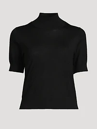 Sirani Wool Short-Sleeve Sweater