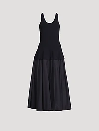 Silas Knit Bodice Midi Dress