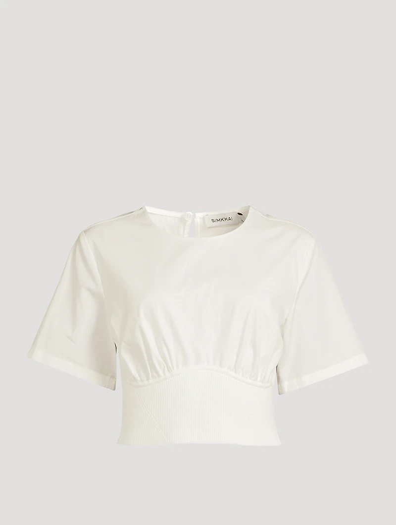 Adair Crewneck Crop Top