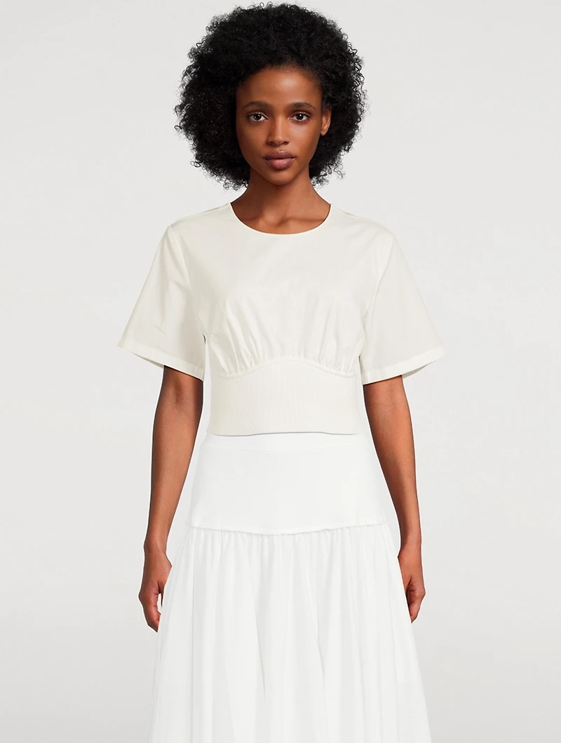Adair Crewneck Crop Top