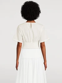 Adair Crewneck Crop Top
