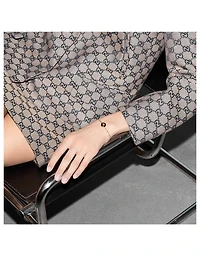 Gucci Interlocking 18K Diamond Bracelet