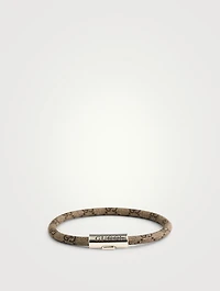 Trademark GG Supreme Leather Bracelet