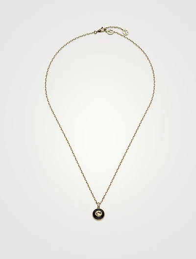 Gucci Interlocking 18K Chain Necklace