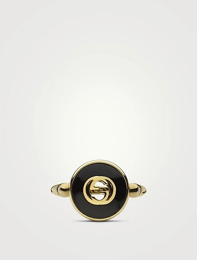 Gucci Interlocking 18K Ring