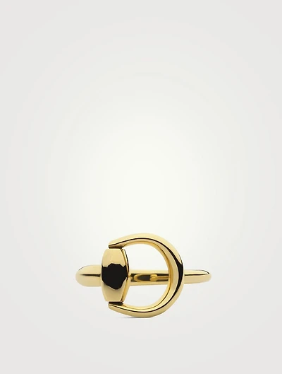 Horsebit 18K Gold Ring