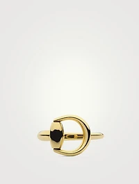 Horsebit 18K Gold Ring