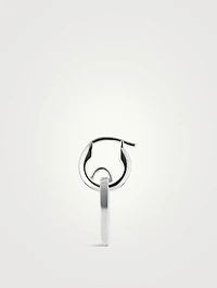 Trademark Hoop Earrings With Pendant