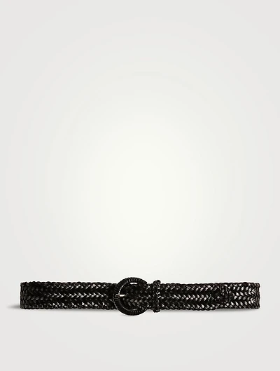 16 Ply Handwoven Leather Belt
