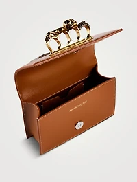 Mini Jewelled Leather Satchel