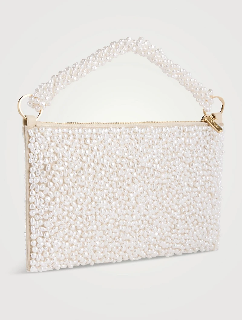 Nano Hera Beaded Shoulder Bag