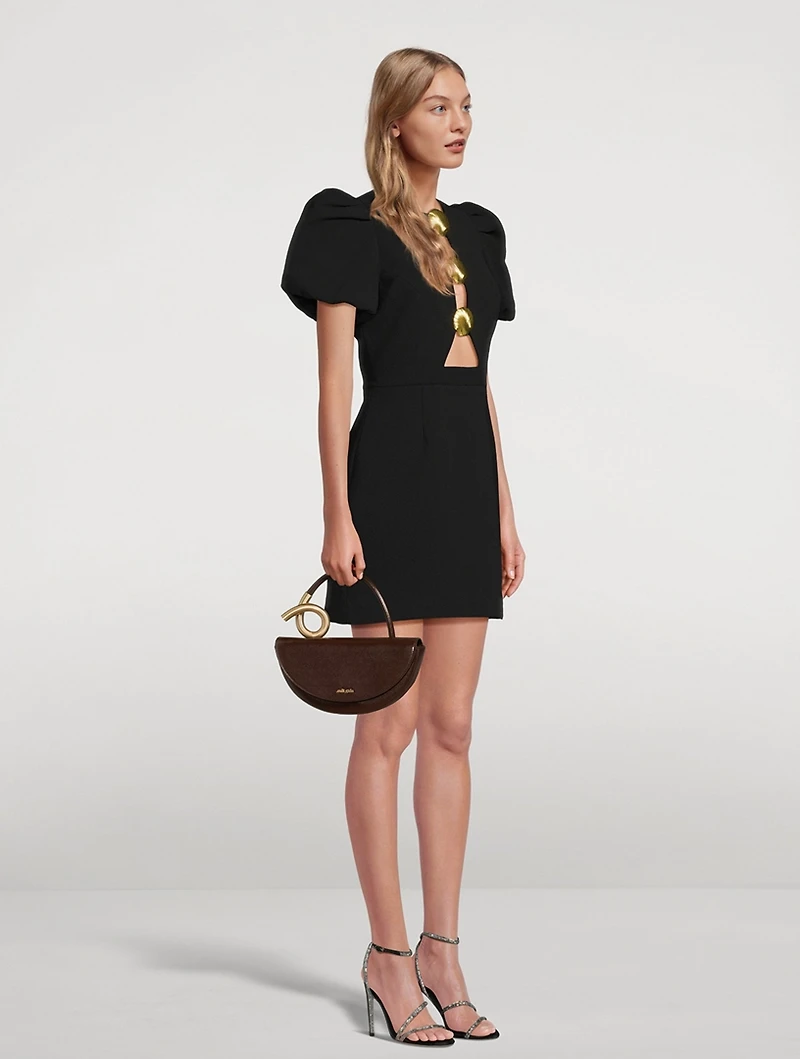 Azariah Leather Top Handle Bag