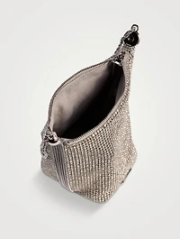 Rue Crystal Mesh Wristlet