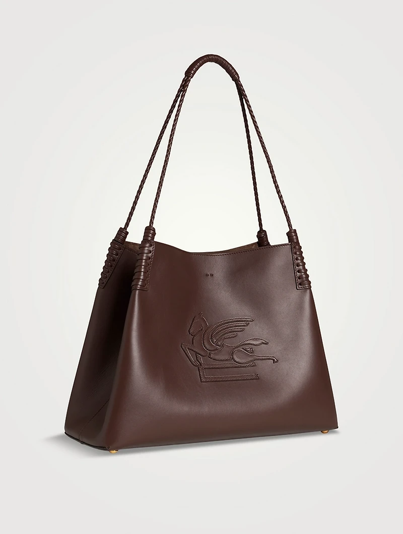 Libra Leather Tote Bag