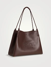 Libra Leather Tote Bag