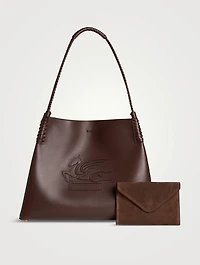 Libra Leather Tote Bag