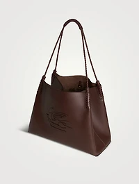 Libra Leather Tote Bag