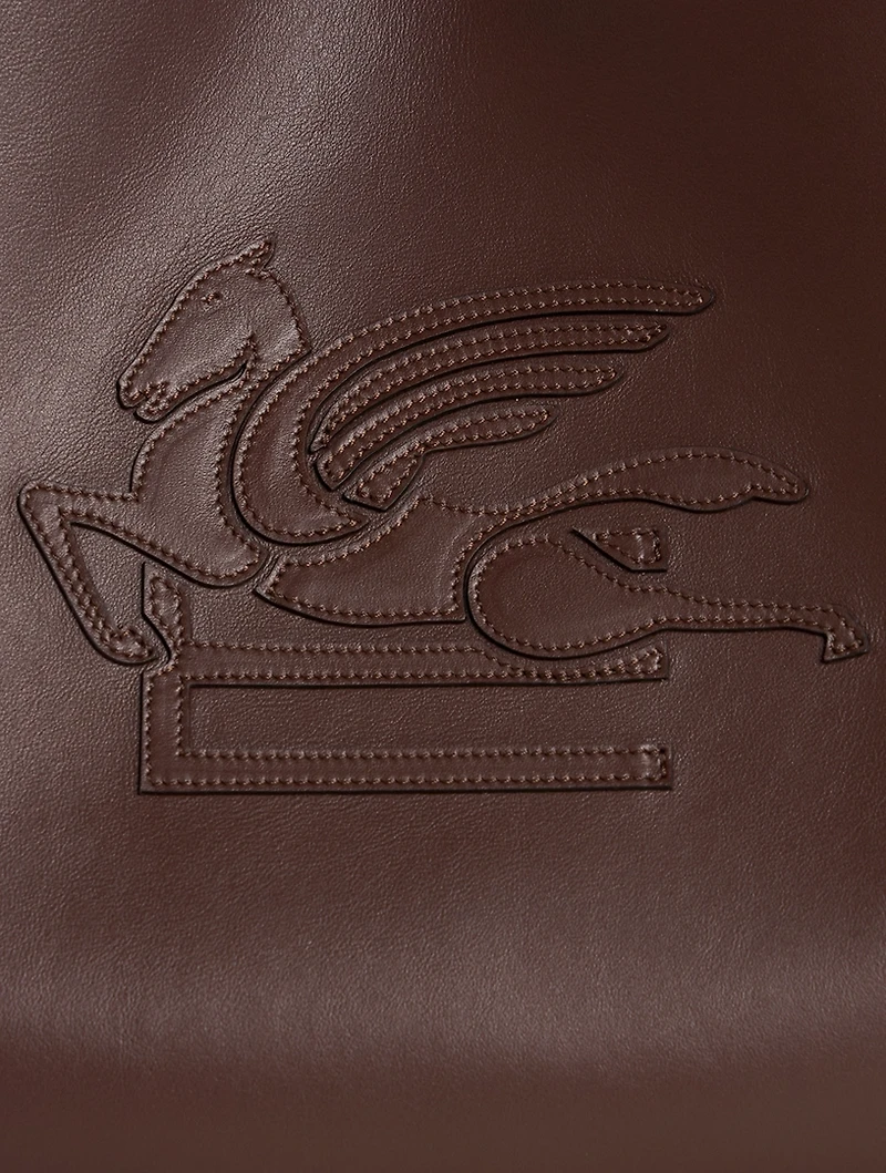 Libra Leather Tote Bag