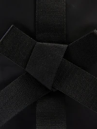 Utility Embellished Bow Pochette Bag