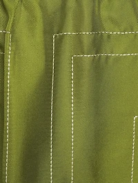 Monogram Silk Pajama Shorts
