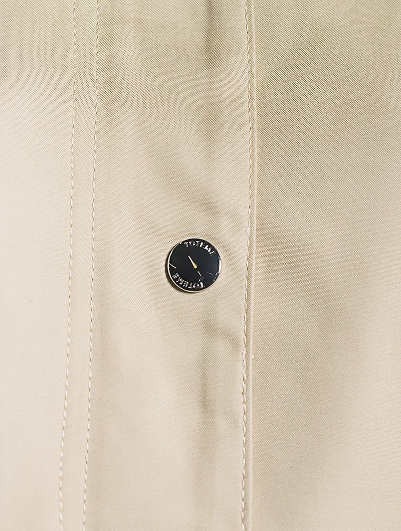 Cropped Cotton Jacket