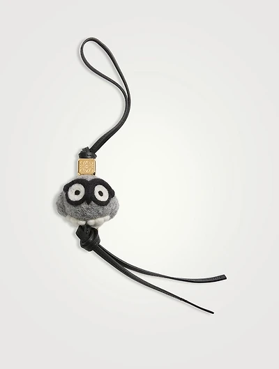 Owl Felt Bag Charm