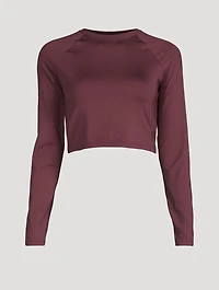 Movement Long-Sleeve Crop Top