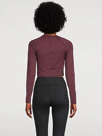 Movement Long-Sleeve Crop Top