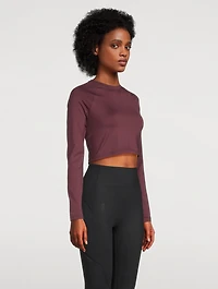 Movement Long-Sleeve Crop Top