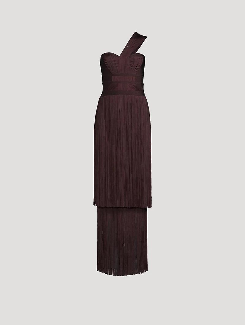 The Daniella Fringe Gown