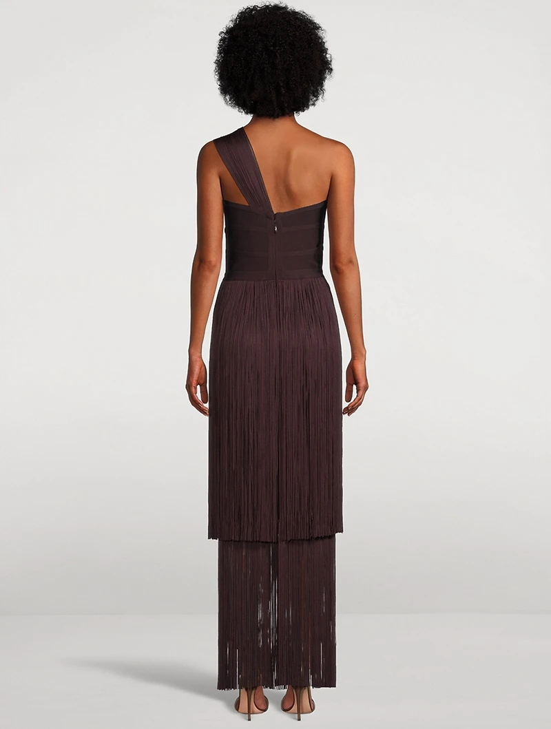 The Daniella Fringe Gown