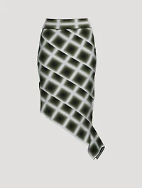 Ellie Asymmetric Midi Skirt