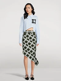 Ellie Asymmetric Midi Skirt