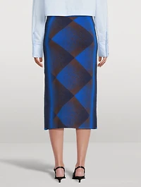 Holly Wavy Midi Skirt