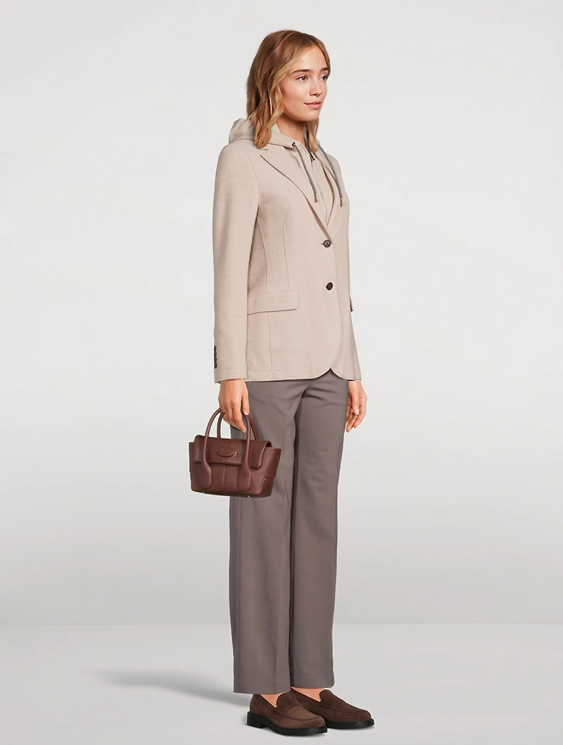 Mini Di Leather Satchel