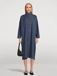 Denim Shirt Dress