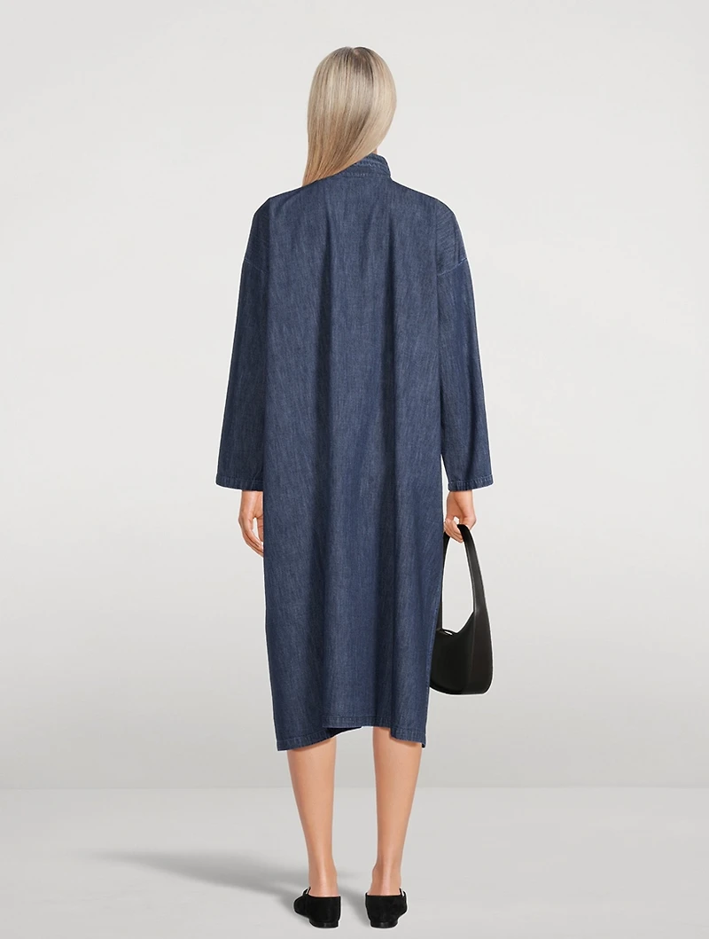 Denim Shirt Dress
