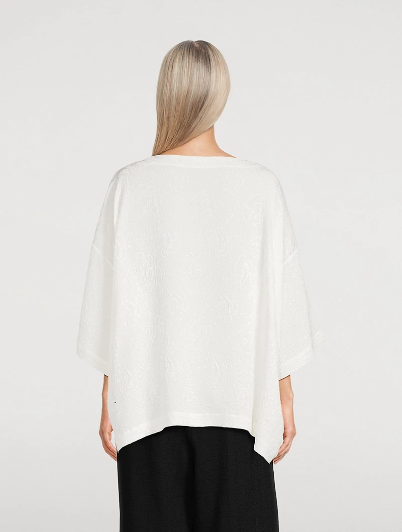 Damask Silk Tunic