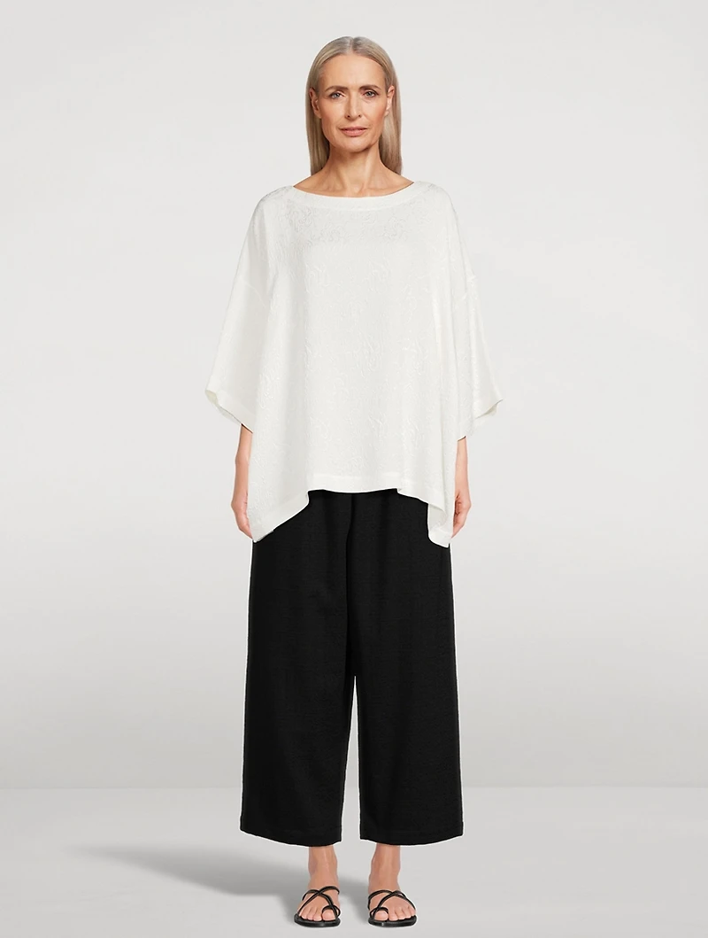 Damask Silk Tunic