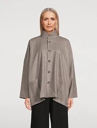 Windowpane Bouclé Jacket