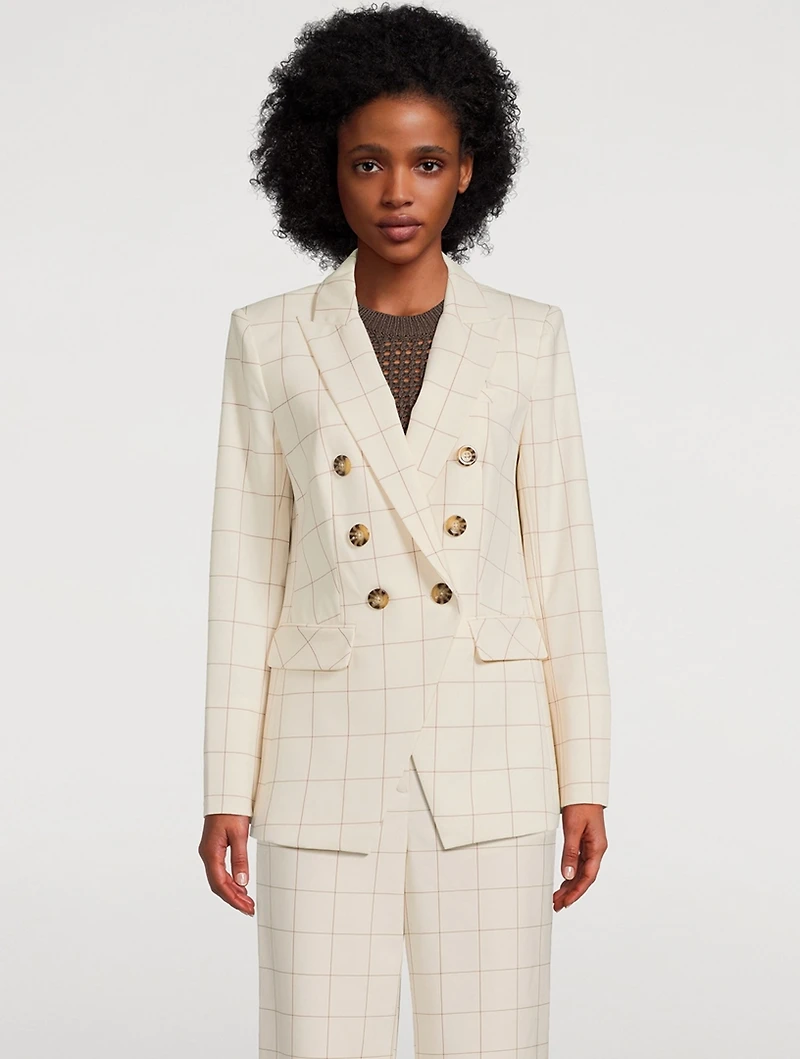 Charleston Dickey Jacket Check Print