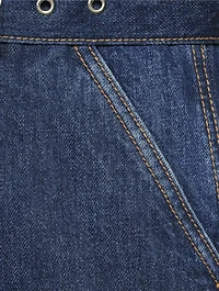 Taylor Belted Wide-Leg Jeans