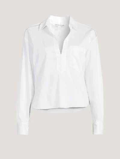 Khai Johnny Collar Top